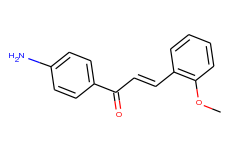 (2e)-1-(4-aminophenyl)-3-(2-methoxyphenyl)prop-2-en-1-one