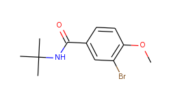 n-t-butyl 3-bromo-4-methoxybenzamide