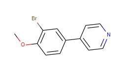 4-(3-bromo-4-methoxyphenyl)pyridine