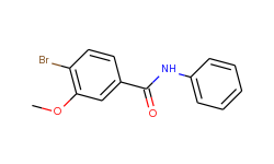 n-phenyl 4-bromo-3-methoxybenzamide