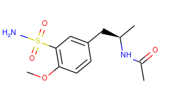 acetamide,n-[(1r)-2-[3-(aminosulfonyl)-4-methoxyphenyl]-1-methylethyl]-