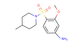 3-methoxy-4-(4-methyl-piperidine-1-sulfonyl)-phenylamine