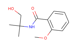 n-(2-hydroxy-1,1-dimethylethyl)-2-methoxybenzenecarboxamide