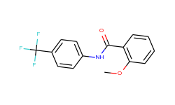 benzamide,2-methoxy-n-[4-(trifluoromethyl)phenyl]-