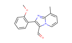 2-(2-methoxyphenyl)-8-methylimidazo-[1,2-a]pyridine-3-carbaldehyde