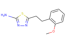 5-[2-(2-methoxy-phenyl)-ethyl]-[1,3,4]thiadiazol-2-ylamine