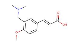 (2e)-3-{3-[(dimethylamino)methyl]-4-methoxyphenyl}acrylic acid