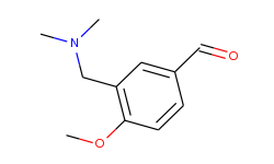 3-dimethylaminomethyl-4-methoxy-benzaldehyde