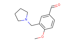 4-methoxy-3-pyrrolidin-1-ylmethyl-benzaldehyde