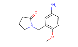 1-(5-amino-2-methoxy-benzyl)-pyrrolidin-2-one