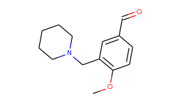 4-methoxy-3-piperidin-1-ylmethyl-benzaldehyde