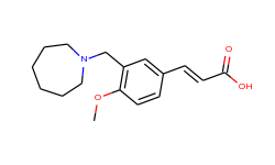 (2e)-3-[3-(azepan-1-ylmethyl)-4-methoxyphenyl]-acrylic acid