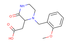 2-[1-(2-methoxybenzyl)-3-oxo-2-piperazinyl]-acetic acid
