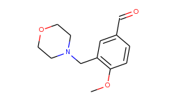 4-methoxy-3-(morpholin-4-ylmethyl)benzaldehyde