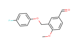 3-(4-fluoro-phenoxymethyl)-4-methoxy-benzaldehyde