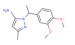 2-[1-(3,4-dimethoxy-phenyl)-ethyl]-5-methyl-2h-pyrazol-3-ylamine