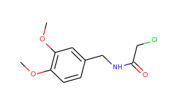 2-chloro-n-(3,4-dimethoxybenzyl)acetamide