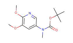 tert-butyl (5,6-dimethoxypyridin-3-yl)-methylcarbamate