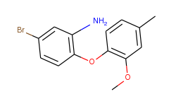 5-bromo-2-(2-methoxy-4-methylphenoxy)aniline