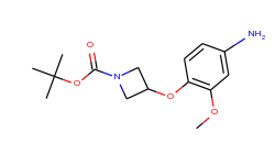 tert-butyl 3-(4-amino-2-methoxyphenoxy)azetidine-1-carboxylate