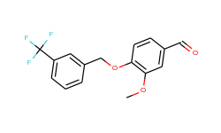 3-methoxy-4-{[3-(trifluoromethyl)benzyl] oxy}benzenecarbaldehyde