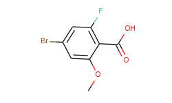 4-bromo-2-fluoro-6-methoxy-benzoic acid