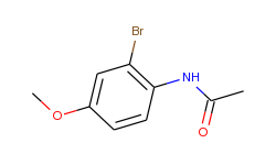 n-acetyl 2-bromo-4-methoxyaniline