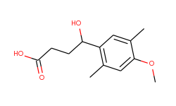 4-hydroxy-4-(4-methoxy-2,5-dimethyl-phenyl)-butyric acid