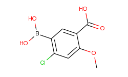 5-carboxy-2-chloro-4-methoxyphenylboronic acid
