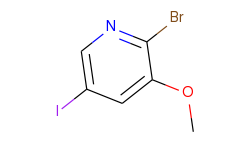 2-bromo-5-iodo-3-methoxypyridine