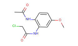 n-(2-acetylamino-5-methoxy-phenyl)-2-chloro-acetamide