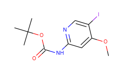 tert-butyl 5-iodo-4-methoxypyridin-2-ylcarbamate