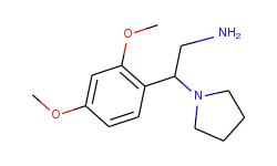 2-(2,4-dimethoxy-phenyl)-2-pyrrolidin-1-yl-ethylamine