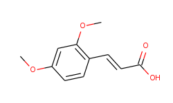 2,4-dimethoxycinnamic acid