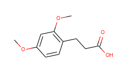 3-(2,4-dimethoxyphenyl)propionic acid