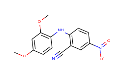 2-[(2,4-dimethoxyphenyl)amino]-5-nitrobenzonitrile