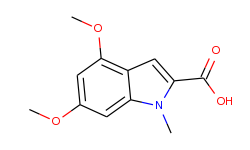4,6-dimethoxy-1-methyl-1h-indole-2-carboxylic acid