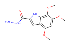 4,6,7-trimethoxy-1h-indole-2-carbohydrazide