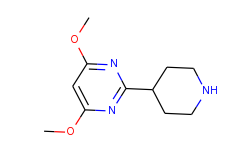 4,6-dimethoxy-2-(piperidin-4-yl)pyrimidine