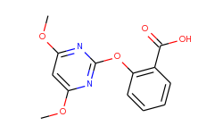 2-[(4,6-dimethoxypyrimidin-2-yl)oxy]benzoic acid