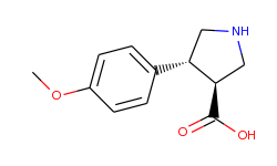 trans-4-(4-methoxyphenyl)pyrrolidine-3-carboxylic acid