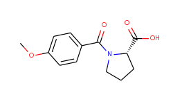 1-(4-methoxybenzoyl)proline