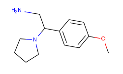 2-(4-methoxy-phenyl)-2-pyrrolidin-1-yl-ethylamine