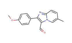 2-(4-methoxyphenyl)-6-methylimidazo-[1,2-a]pyridine-3-carbaldehyde