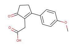 [2-(4-methoxy-phenyl)-5-oxo-cyclopent-1-enyl]-acetic acid