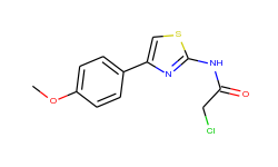 2-chloro-n-[4-(4-methoxy-phenyl)-thiazol-2-yl]-acetamide