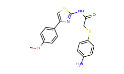 2-[(4-aminophenyl)thio]-n-[4-(4-methoxyphenyl)-1,3-thiazol-2-yl]acetamide