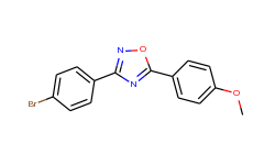 3-(4-bromophenyl)-5-(4-methoxyphenyl)-1,2,4-oxadiazole