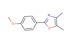 2-(4-methoxy-phenyl)-4,5-dimethyl-oxazole