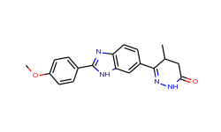3(2h)-pyridazinone,4,5-dihydro-6-[2-(4-methoxyphenyl)-1h-benzimidazol-6-yl]-5-methyl-